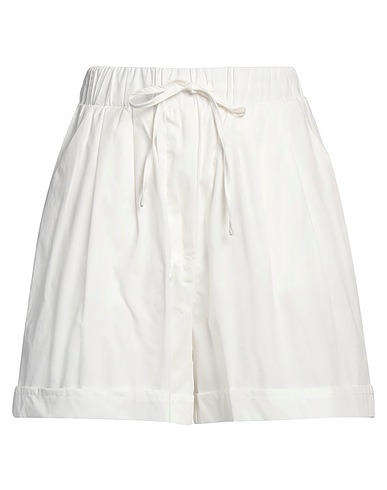WHITE WISE Shorts & Bermuda White 100% Cotton