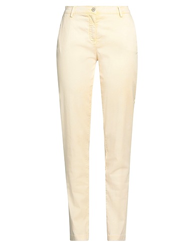 TRUSSARDI JEANS Pantalón Amarillo pastel 60% Algodón, 37% Lyocell, 3% Elastán