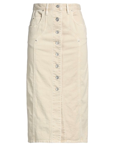 MARANT ÉTOILE Denim skirt Sand 80% Cotton, 20% Hemp