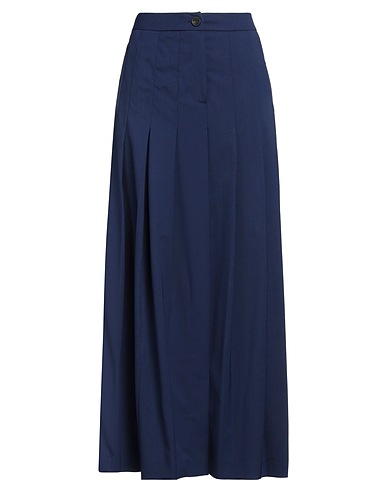 PDR PHISIQUE DU ROLE Maxi Skirts Navy 55% Polyester, 43% Virgin Wool, 2% Elastane