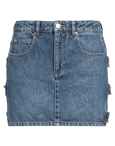 MARANT ÉTOILE Denim skirt Blue 100% Cotton