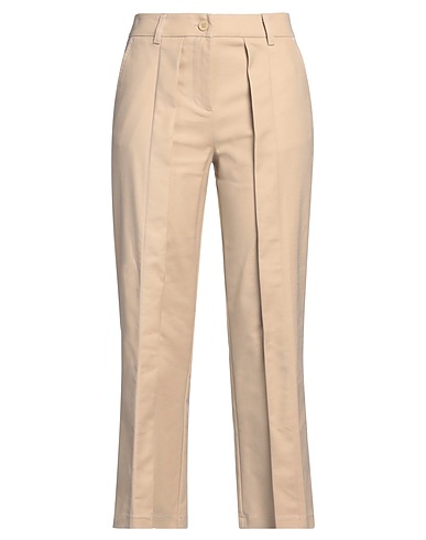 TRUSSARDI JEANS Casual trouser Beige 97% Cotton, 3% Elastane