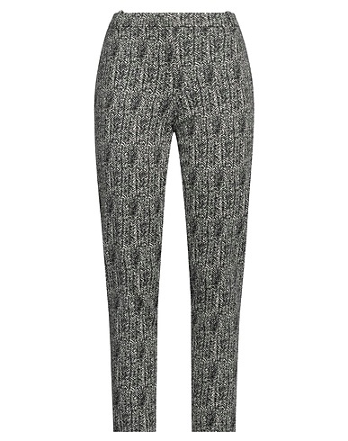TRUSSARDI JEANS Pantalone Nero 55% Acrilico, 18% Cotone, 17% Poliestere, 8% Poliammide, 2% Elastan