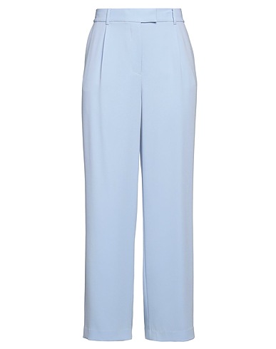 SIMKHAI Casual trouser Sky blue 71% Acetate, 29% Polyester