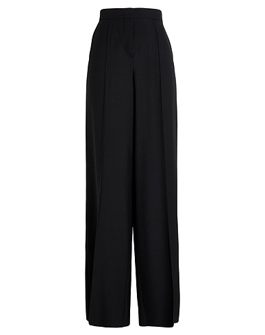 MAX MARA Casual trouser Black 100% Virgin Wool