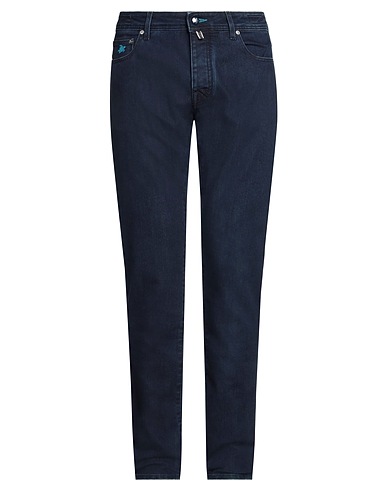 VILEBREQUIN Denim trousers Blue 74% Cotton, 26% Elastomultiester