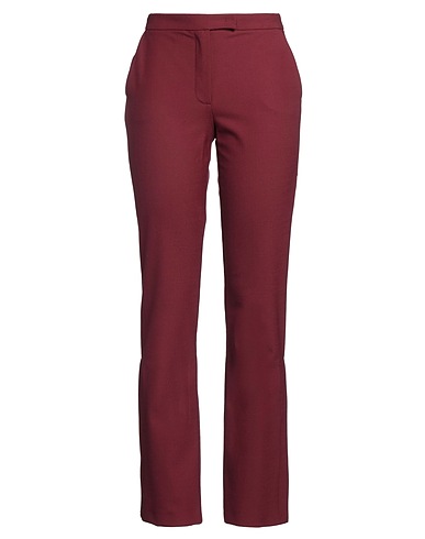 PATRIZIA PEPE Casual trouser Garnet 53% Polyester, 43% Virgin Wool, 4% Elastane