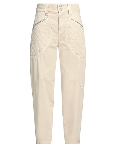 ISABEL MARANT Pantaloni jeans Beige 100% Cotone