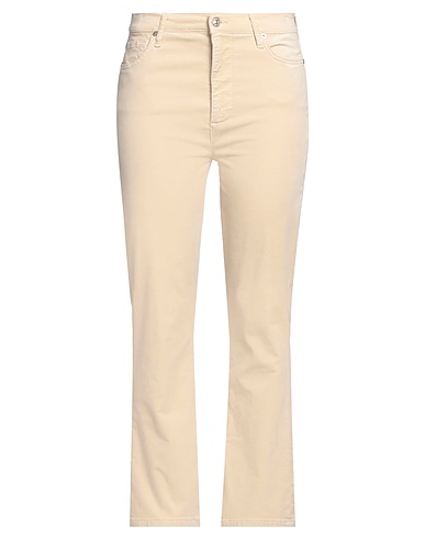 7 FOR ALL MANKIND Casual trouser Cream 54% Cotton, 35% Modal, 8% Elastomultiester, 3% Elastane
