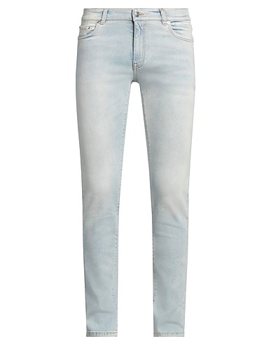 ICEBERG Denim pants Blue 99% Cotton, 1% Elastane
