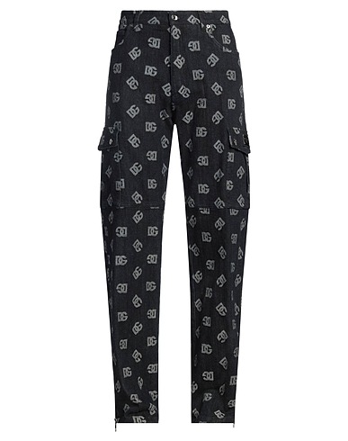 DOLCE&GABBANA Denim pants Blue 98% Cotton, 2% Elastane