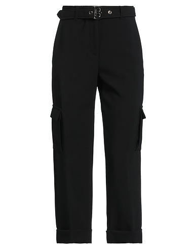 BLUGIRL Pantalone Nero 63% Poliestere, 32% Viscosa, 5% Elastan