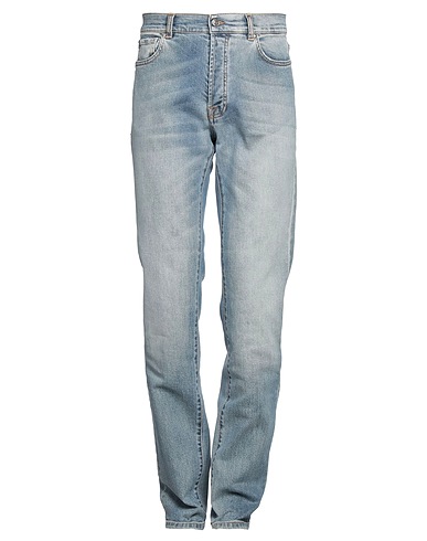 ICEBERG Denim trousers Blue 99% Cotton, 1% Elastane