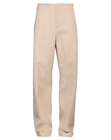 JACQUEMUS Casual pants LA CASA Sand 55% Polyester, 45% Virgin Wool
