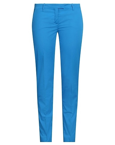 TRU TRUSSARDI Casual pants Azure 98% Cotton, 2% Elastane