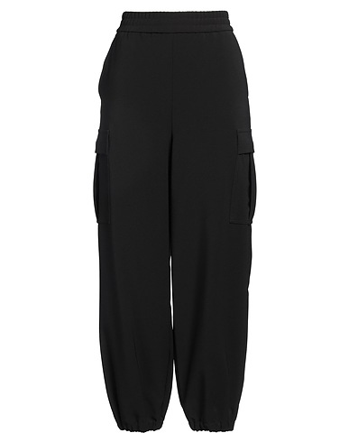 TWINSET Pantalone Nero 95% Poliestere, 5% Elastan