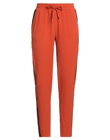TRUSSARDI JEANS Casual pants Rust 98% Polyester, 2% Elastane