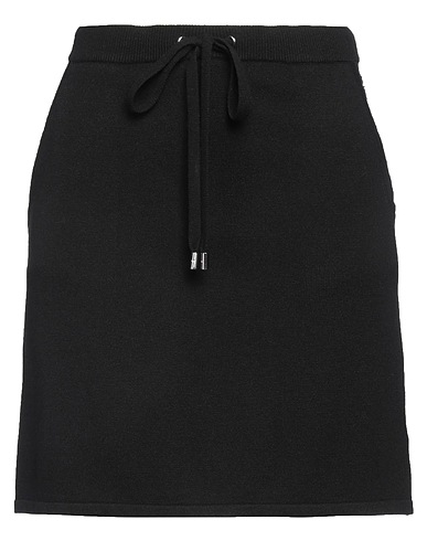 MICHAEL MICHAEL KORS Mini skirt Black 47% Merino Wool, 38% Viscose, 10% Nylon, 5% Cashmere