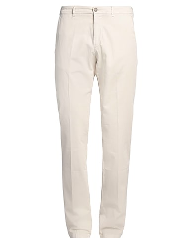 40WEFT Casual pants Beige 72% Cotton, 26% Linen, 2% Elastane