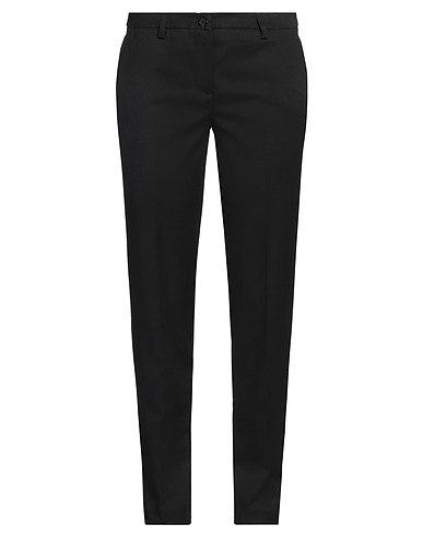 TRUSSARDI JEANS Casual trouser Black 62% Polyester, 35% Viscose, 3% Elastane