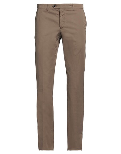 TRUSSARDI Casual trouser Camel 100% Cotton