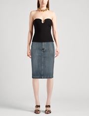 Denim skirt