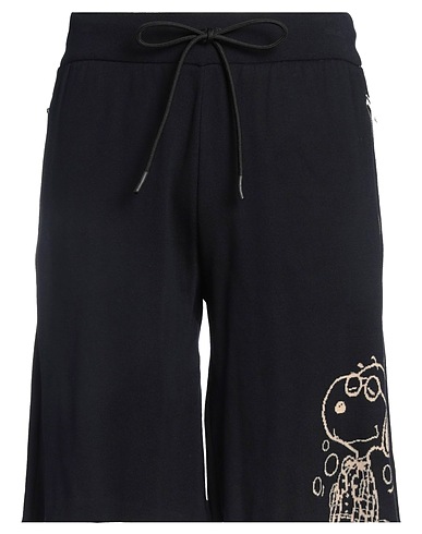 ICEBERG Shorts & Bermuda Midnight blue 95% Cotton, 4% Polyamide, 1% Elastane
