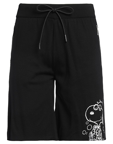 ICEBERG Shorts & Bermuda Nero 95% Cotone, 4% Poliammide, 1% Elastan