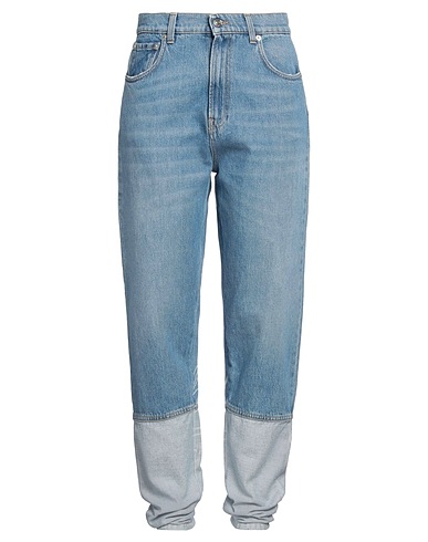 ICEBERG Denim trousers Blue 100% Cotton