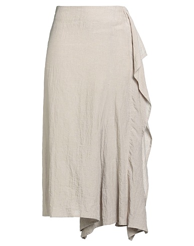 YOHJI YAMAMOTO Casual pants COLLECTION Beige 100% Linen