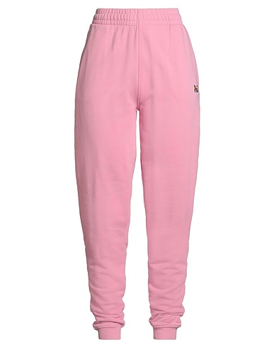MAISON KITSUNÉ Casual trouser Pink 100% Cotton
