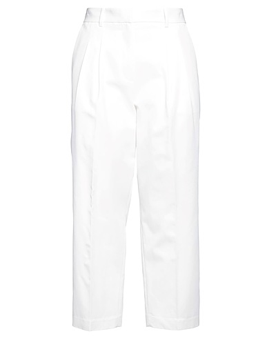 MICHAEL MICHAEL KORS Casual trouser White 56% Cotton, 44% Viscose