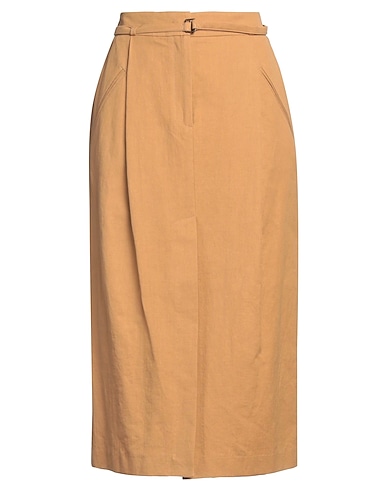 HANAMI D'OR Midi skirt 70% Cotton, 30% Linen