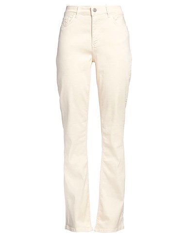 EMME by MARELLA Bootcut Jeans Cream 63% Lyocell, 30% Cotton, 5% Polyester, 2% Elastane
