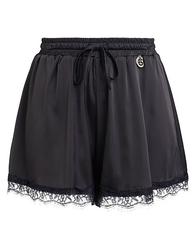 GAëLLE Paris Shorts & Bermuda Black 98% Polyester, 2% Elastane
