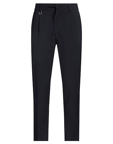 PAOLO PECORA Hosen Nachtblau 54% Polyester, 44% Wolle, 2% Elastan