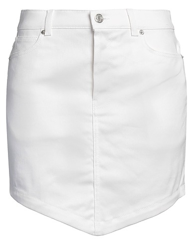 ALEXANDRE VAUTHIER Mini skirt White 98% Cotton, 2% Elastane