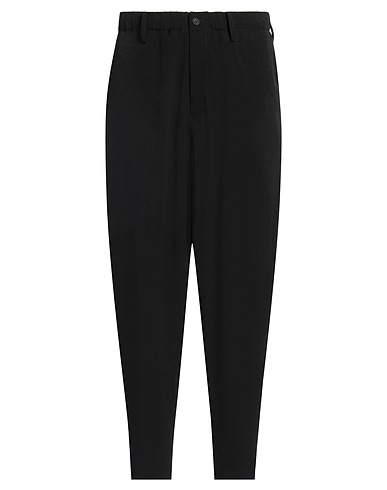 YOHJI YAMAMOTO POUR HOMME Casual pants Black 57% Triacetate, 43% Polyester