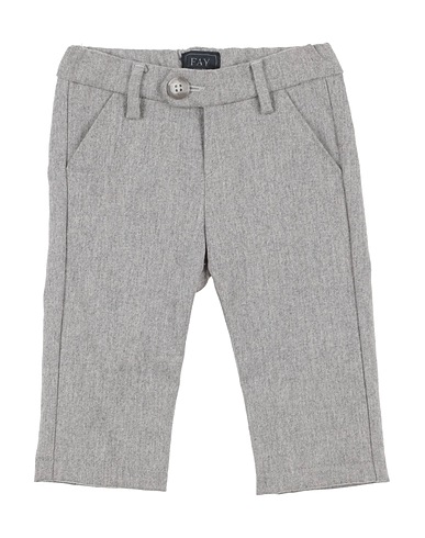 FAY Casual παντελόνι Ανοιχτό γκρι 90% Παρθένο μαλλί, 8% Κασμίρι, 2% Ελαστάνη