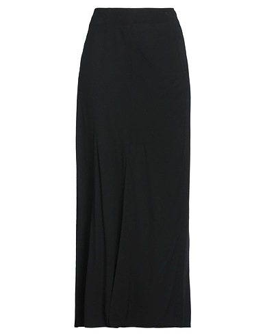 YOHJI YAMAMOTO Long skirt Black 100% Rayon