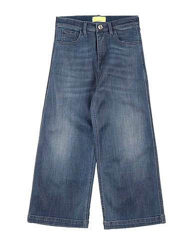 ELISABETTA FRANCHI Denim trousers LA MIA BAMBINA Blue 99% Cotton, 1% Elastane