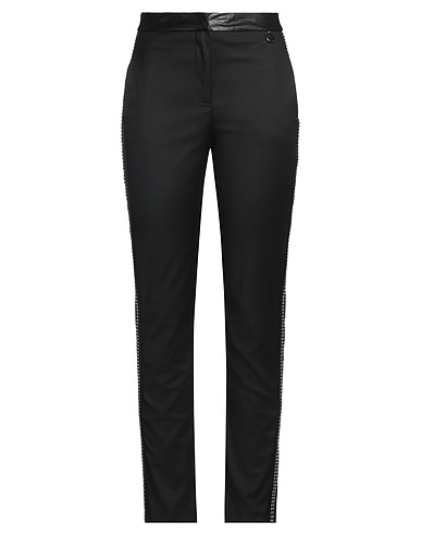 GAëLLE Paris Hosen Schwarz 64% Polyester, 35% Viskose, 1% Elastan, Polyurethan