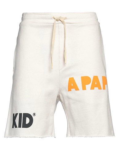 A PAPER KID Shorts & Bermuda Cream 100% Cotton