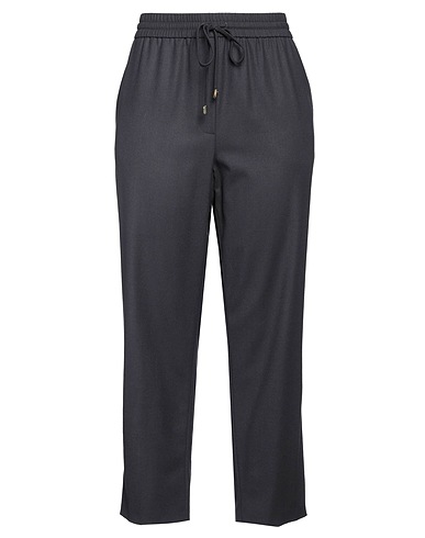 ESCADA SPORT Casual trouser Charcoal 97% Virgin Wool, 3% Elastane