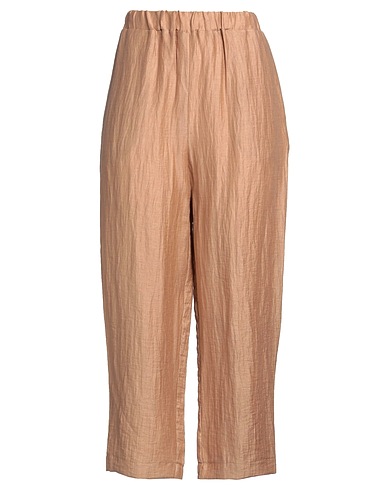 ALPHA STUDIO Casual trouser 88% Linen, 12% Polyamide