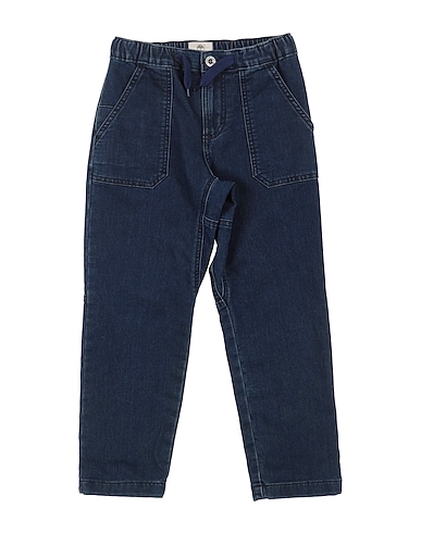TIMBERLAND Denim pants Blue 80% Cotton, 19% Polyester, 1% Elastane