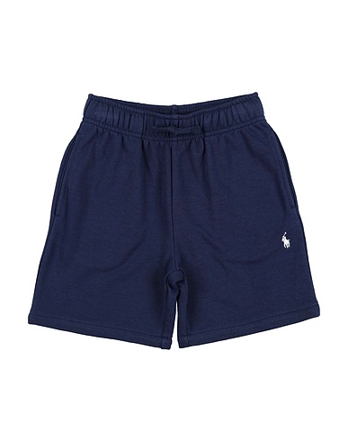 POLO RALPH LAUREN Shorts & Bermuda FRENCH TERRY DRAWSTRING SHORT
 Navy blue 87% Cotton, 13% Polyester