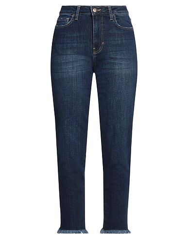 SHAFT Denim pants Blue 99% Cotton, 1% Elastane