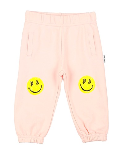 PALM ANGELS Pantalone & SMILEY Rosa 100% Cotone