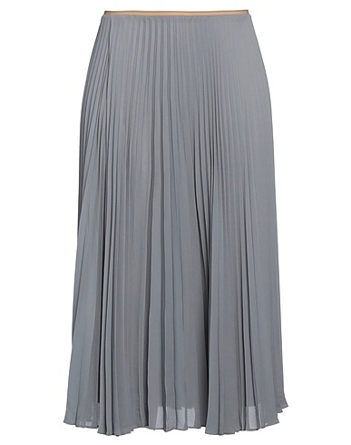 VINCE. Midi-Rock Grau 100% Polyester